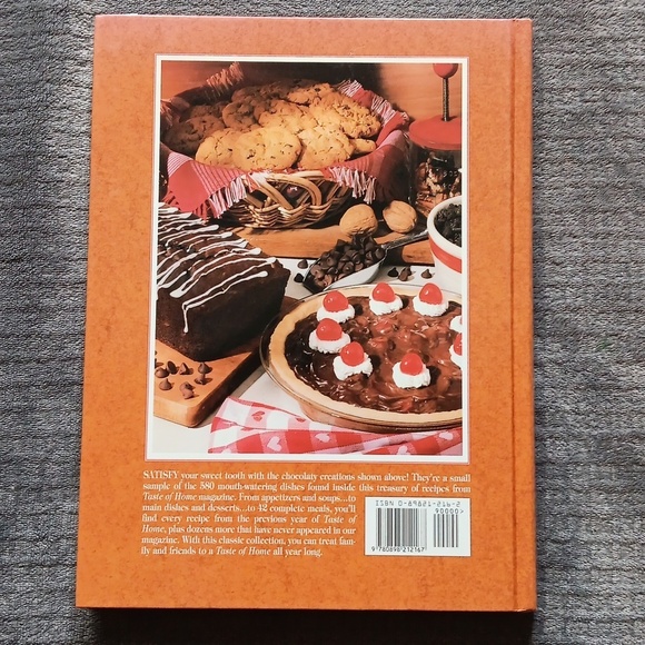 1998 Taste Of Home Hardcover Cookbook Of Annual Recipes, Holiday Kitchen Vintage - Picture 3 of 16